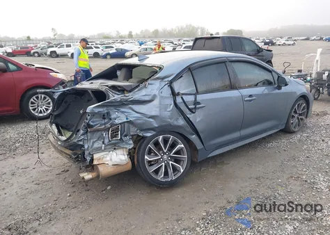 2021 Toyota Corolla Se from USA, damaged, VIN JTDS4MCE8MJ057851